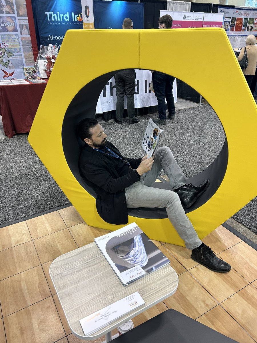 If you are at OLA make sure to stop by our booth #525 <a href="/ONLibraryAssoc/">OLA</a> <a href="/fomcore/">Fomcore</a> <a href="/MooreCoInc/">MooreCo</a> <a href="/artcobell/">artcobell</a> <a href="/honcompany/">The HON Company</a>