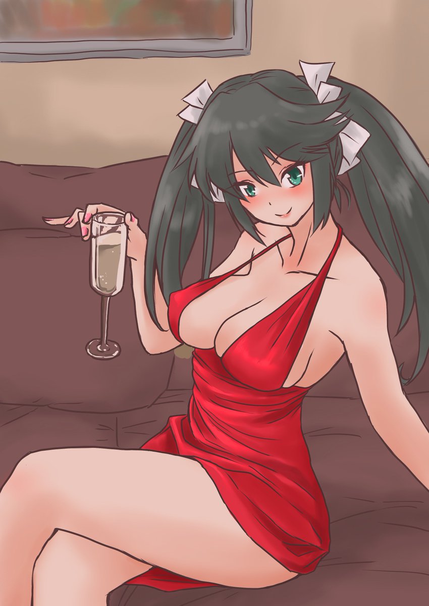 乗り遅れましたがツインテールの日だったので艦これ五十鈴さん 