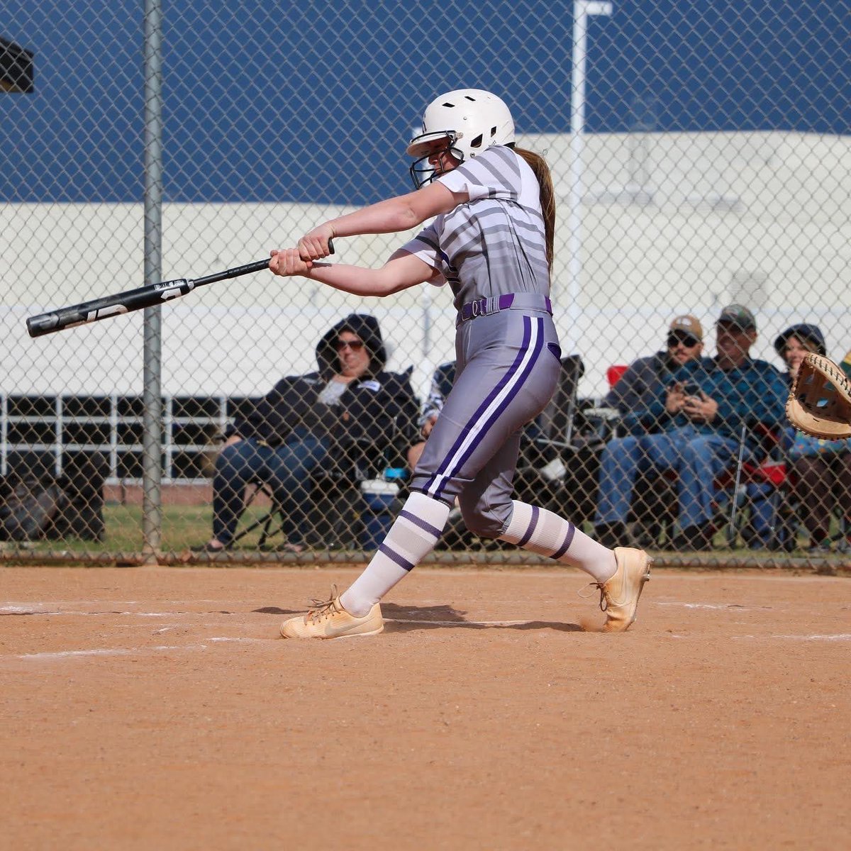 BayleePMartinez's tweet photo. I’m counting down the days until I’m back on the field with my RHS softball sisters. #6AStateChampions #Sophomoreyear  #Silverwolves https://t.co/Hn5KQ2yalu