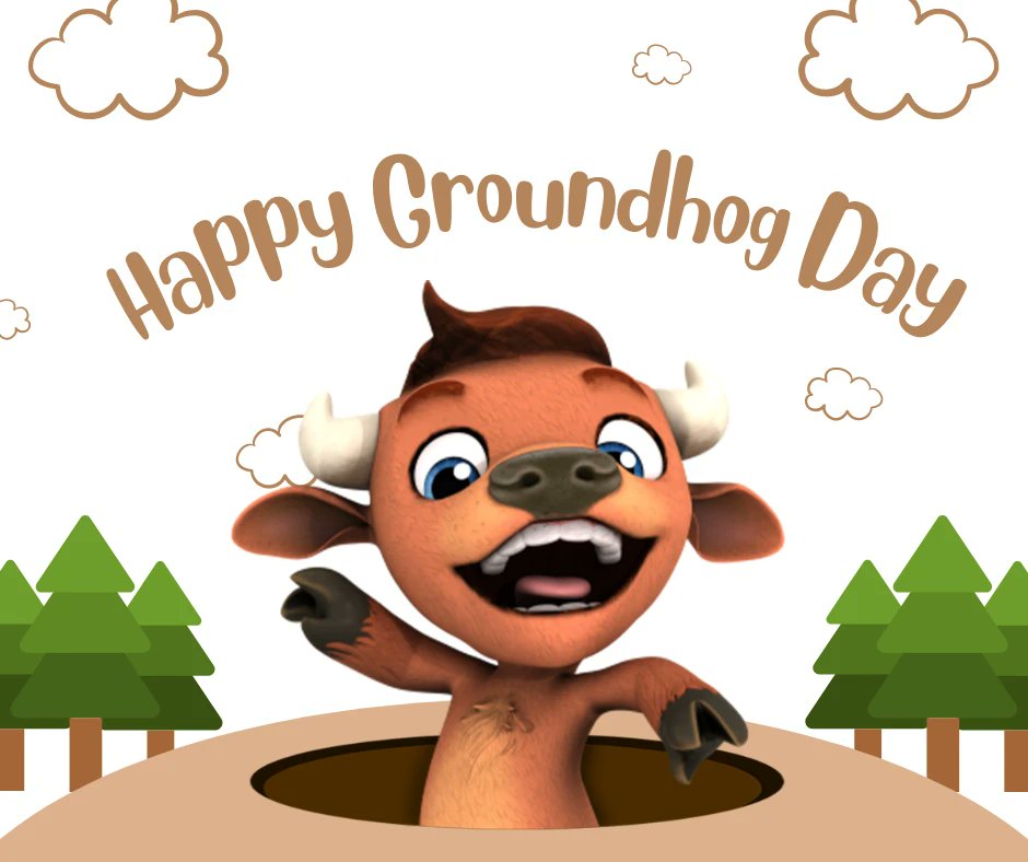 WaysunInc's tweet photo. Happy Groundhog Day!! Here's to 6 more weeks of winter, stay warm everybody ☃️❄️
#groundhogday2023 #ollypowerplay #ollyholidays #waitingonspring #PunxsutawneyPhil https://t.co/lR4RXj4Z48