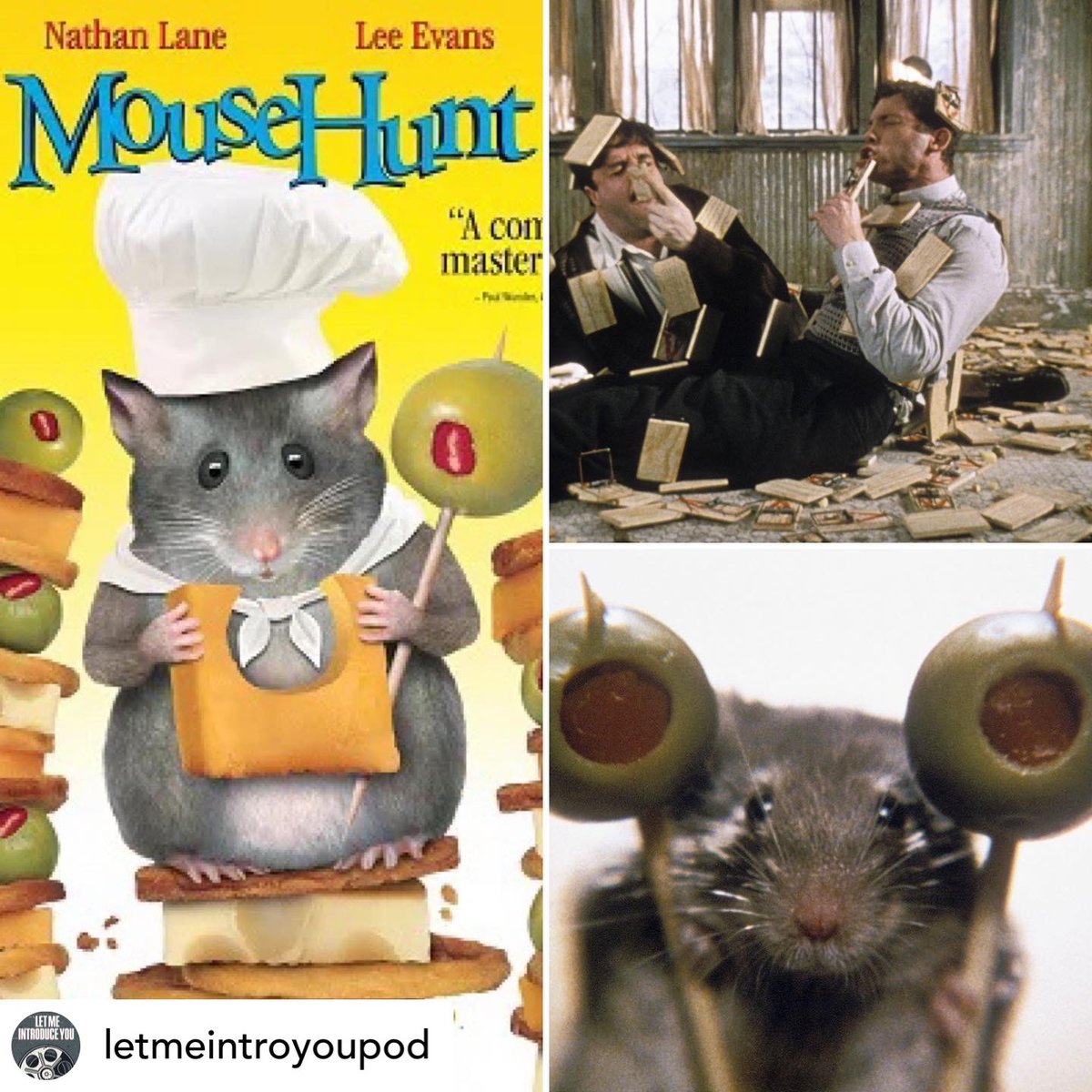 What's that? A new episode (and new SEASON) of LMIY in your podcast feeds? Believe it! After an extended hiatus, the gang is back 1997's Mousehunt! More to come! #mousehunt #1997movies #nathanlane #leeevans #familymovie #podcast #moviepodcast #filmpodcast #goreverbinski