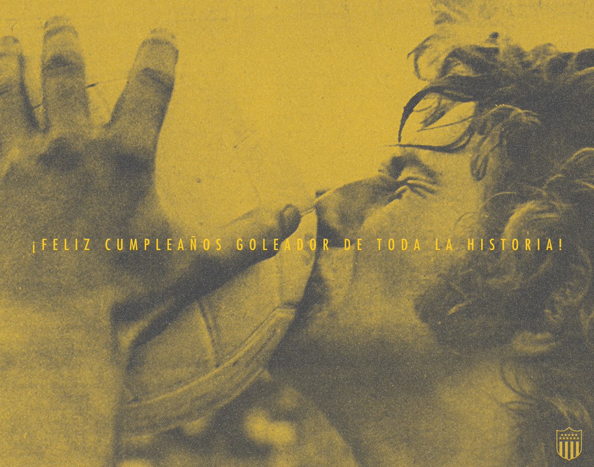 ¡Feliz cumpleaños goleador de toda la historia!
"...tu nombre brilla igual que el sol..."
<a href="/OficialCAP/">PEÑAROL</a> <a href="/DiegoMorena11/">Diego Morena</a>