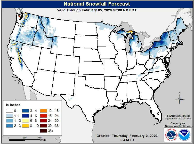 SnoCountryCom's tweet photo. #HappyGroundhogDay! Phil predicts six more weeks of winter, and we agree! This week’s #SnoCast has the forecast scoop from coast to coast with new snow and an Arctic cold blast. Check out SnoCast! https://t.co/8cmserqllZ https://t.co/wDRMGoDldo