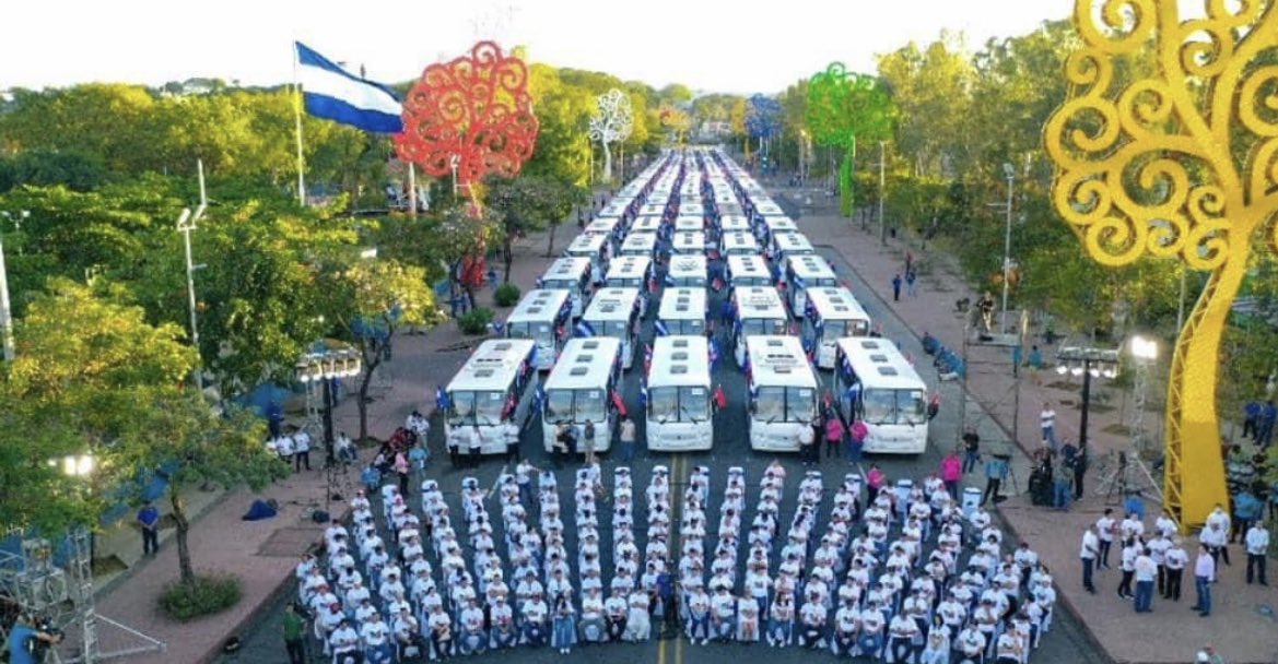 Occidente envía tanques de guerra a Ucrania, Rusia envía autobuses a Nicaragua. Diferencias