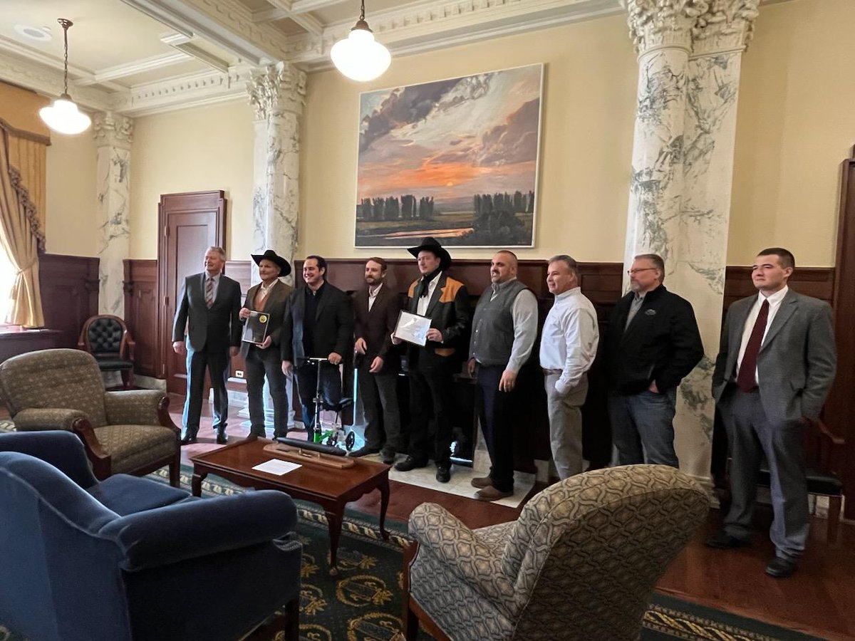 On January 26th, four Idaho Awards for Leadership in Energy Efficiency recipients were acknowledged by <a href="/GovernorLittle/">Brad Little</a>. Congratulations to all award recipients for saving over 10,600,000 kWh of energy and over $600,000 in 2021! Pictured <a href="/SimplotCompany/">J.R. Simplot Company</a> Smokey Canyon Mine.
