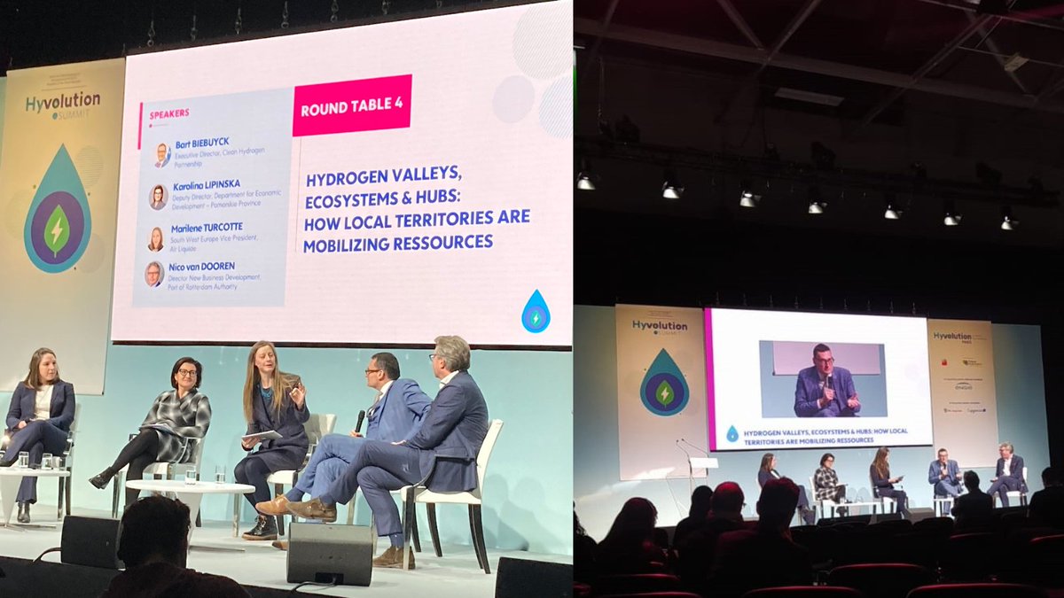 Clean Hydrogen Partnership (@cleanhydrogeneu) on Twitter photo @BartBiebuyck, Executive Director <a href="/CleanHydrogenEU/">Clean Hydrogen Partnership</a> joined today the round-table discussion on Hydrogen Valleys at HYVOLUTION Summit in Paris.
@HyVolution <a href="/CleanHydrogenEU/">Clean Hydrogen Partnership</a>
#hydrogen #cleanhydrogen #Hyvolution23 @BartBiebuyck, Executive Director <a href="/CleanHydrogenEU/">Clean Hydrogen Partnership</a> joined today the round-table discussion on Hydrogen Valleys at HYVOLUTION Summit in Paris.
@HyVolution <a href="/CleanHydrogenEU/">Clean Hydrogen Partnership</a>
#hydrogen #cleanhydrogen #Hyvolution23
