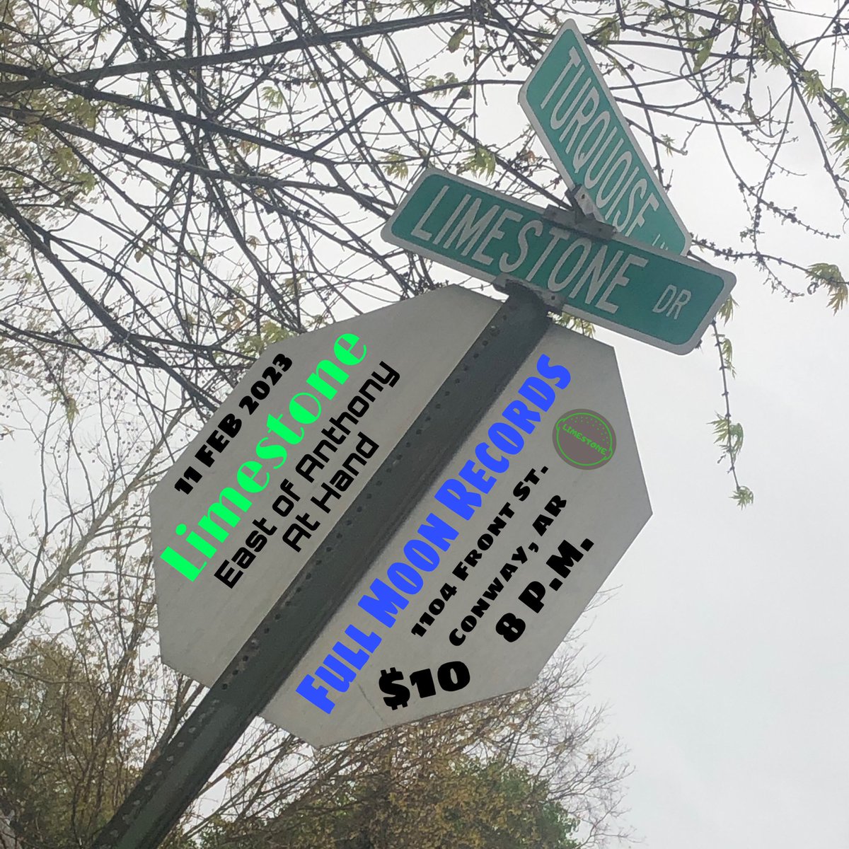 Lime5tone's tweet photo. 9 DAYS AWAY from our February 11th ALL AGES performance at Full Moon Records in Downtown Conway with @eastofanthony and At Hand. We’re bringing the groove, you bring yourself and $10 so you can listen to some great live music! https://t.co/4nLZrI91yW