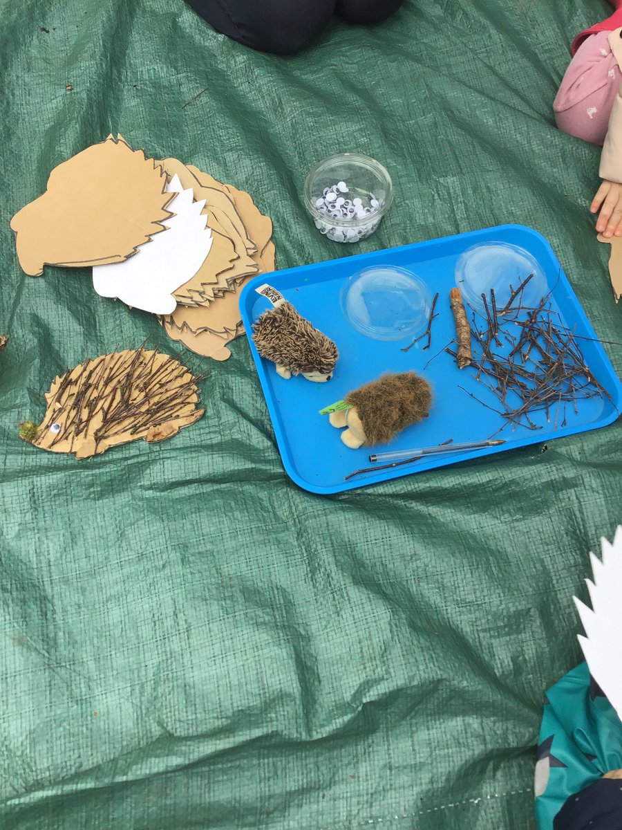 Marist_Outdoors's tweet image. At Forest fun today we celebrated national hedgehog day #MaristOutdoorLearning #ForestFun #HedgehogDay