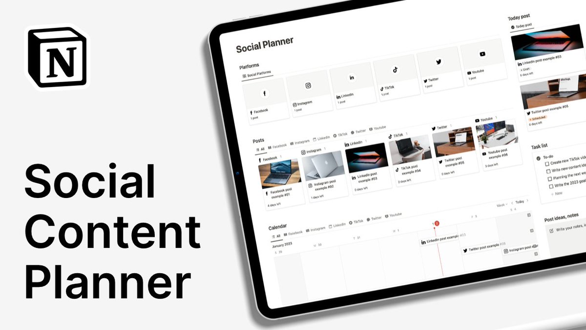 soltwagner's tweet photo. The new Social Media Planner launch on @ProductHunt 🔥🎉

Come let me know what you think 👇
https://t.co/38l98k5jZ9

#producthunt #notionapp #notiontemplate #socialmedia #socialcontent #planner #plannerapp #planenrtool @ProductHuntHi https://t.co/eRW5dX9YOl