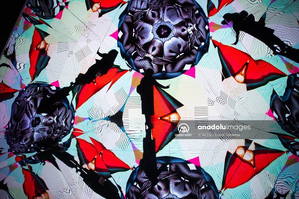 Daniel Cárdenas (@danielcardenas2) on Twitter photo "Metamorfosis" immersive experience by visual artist Okuda San Miguel
📷 Daniel Cárdenas for <a href="/anadoluimages/">Anadolu Images</a> "Metamorfosis" immersive experience by visual artist Okuda San Miguel
📷 Daniel Cárdenas for <a href="/anadoluimages/">Anadolu Images</a>