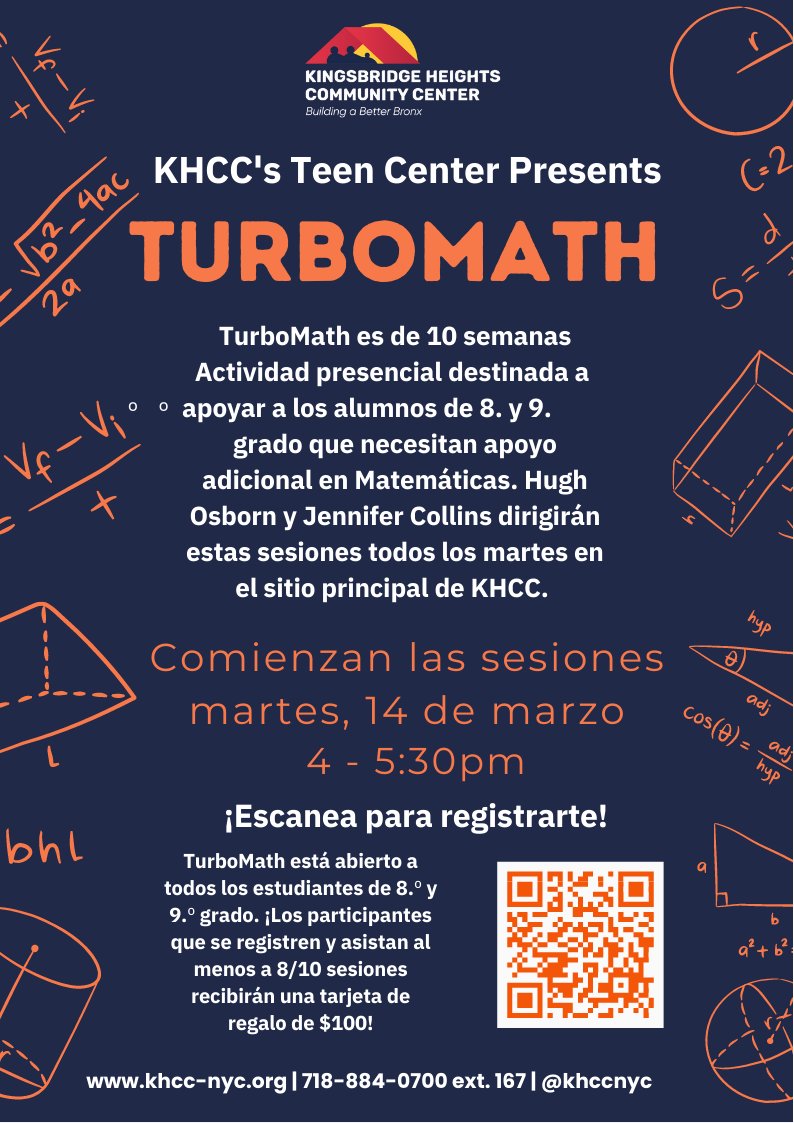 If you are struggling with Math, you are not alone. Join TURBOMATH NOW! - Si tienes dificultades con la matemáticas, no estás solo. ¡Únete a TURBOMATH AHORA!