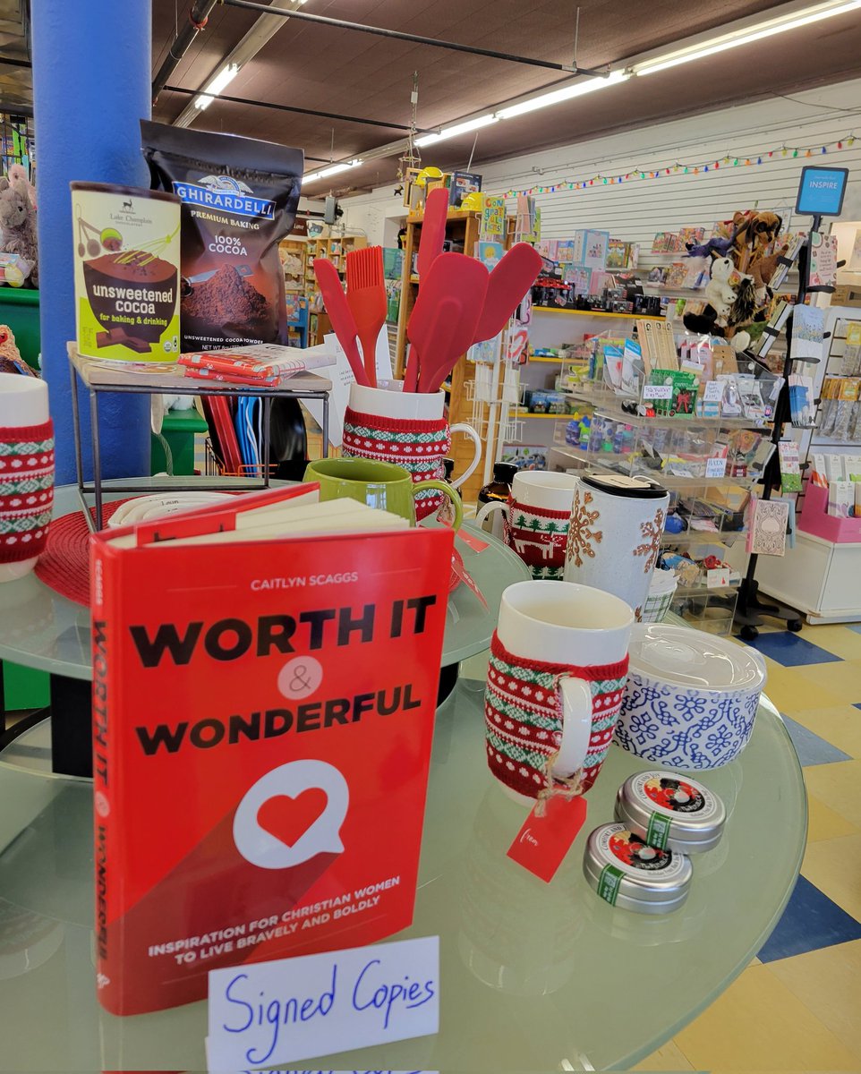 #Blacksburg friends: You can get signed copies of #WorthItAndWonderful at <a href="/AnnieKaysMainSt/">Annie Kay's</a>! I just stopped by to sign more 🥳 Grateful for this awesome &amp; supportive response to my book &amp; it's message.