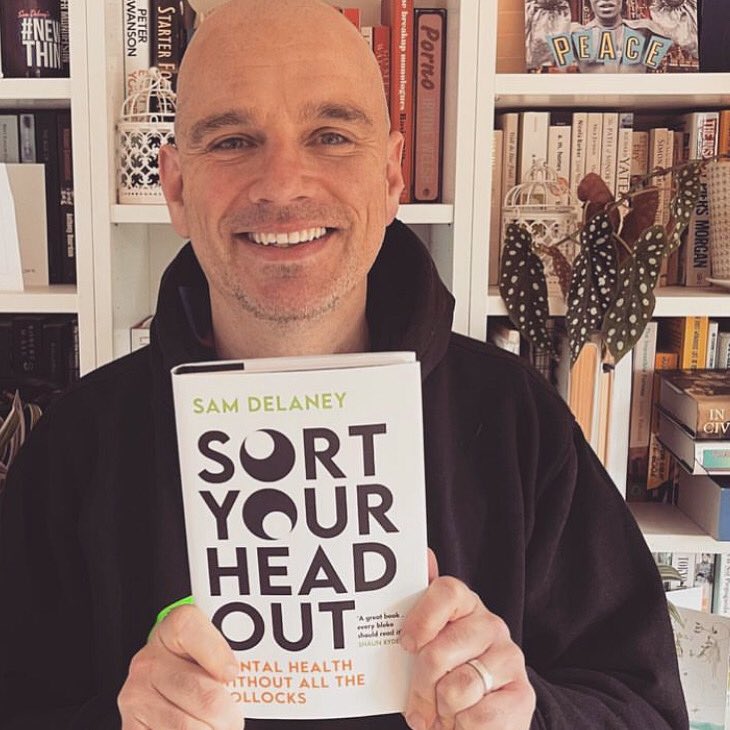 ToddVonJoel's tweet photo. Massive congratulations to @DelaneyMan on his latest book #SortYourHeadOut πͺπΌππ₯³
See you at the launch next week pal ππΌππΌπ₯
#MentalHealthWithoutAllTheBollocks https://t.co/izBG9aUfN4
