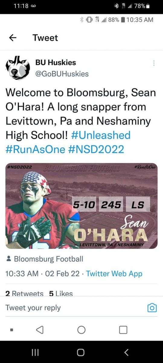 Bill O'Hara tweet media