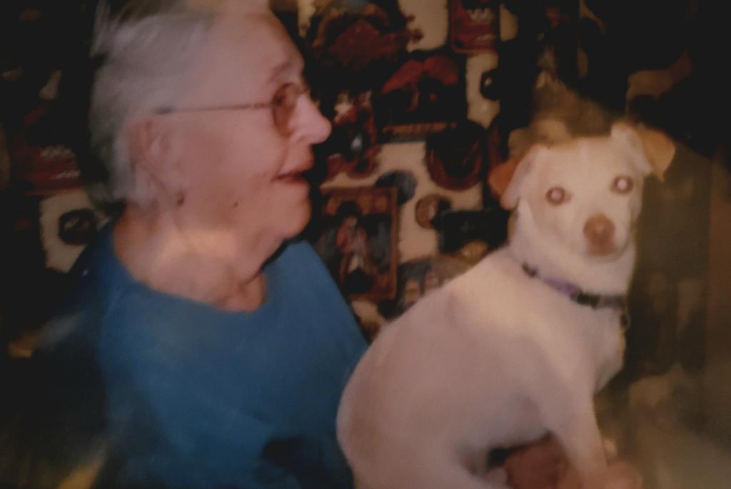 I miss you Mom. Seventeen years ago today, you left us. If only I could hug you one more time. Friends, hug your moms for me today, please? You won't have them forever ❤️🌈 #dogsoftwitter #missyoumom