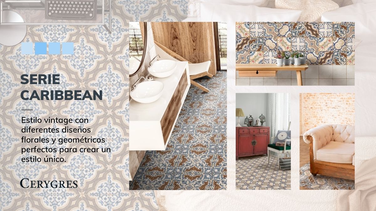 cerygres's tweet image. ¡Deja volar la imaginación!

Cerámica Ribesalbes nos presenta la nueva colección Caribbean, unos azulejos porcelánicos, estilo hidráulico con diferentes diseños florales y geométricos 👌

¡Visita nuestras tiendas y ven a descubrir esta fantástica colección en persona! 

#inspo