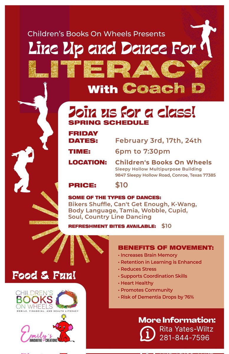 Come on out and get your line dancing on!