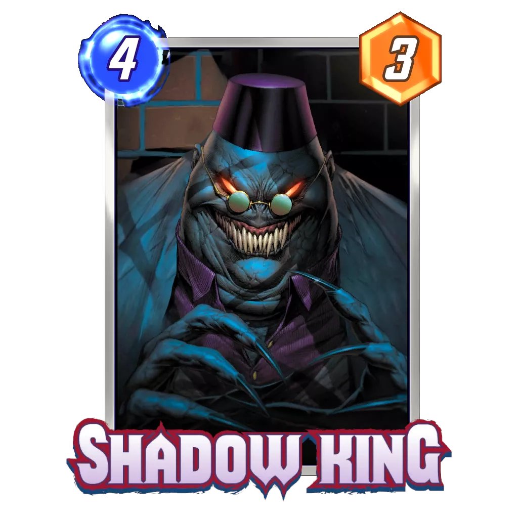 CantStopSnap's tweet image. We have a HUGE episode out now! Today I am joined by @LootMuncher0 and @TeddyNinja15 to break down all of the new things in #MarvelSnap this week! We talk Shadow King, Plunder Castle, BATTLE MODE, and patch notes! How are you feeling about the cards that were changed? Post below!