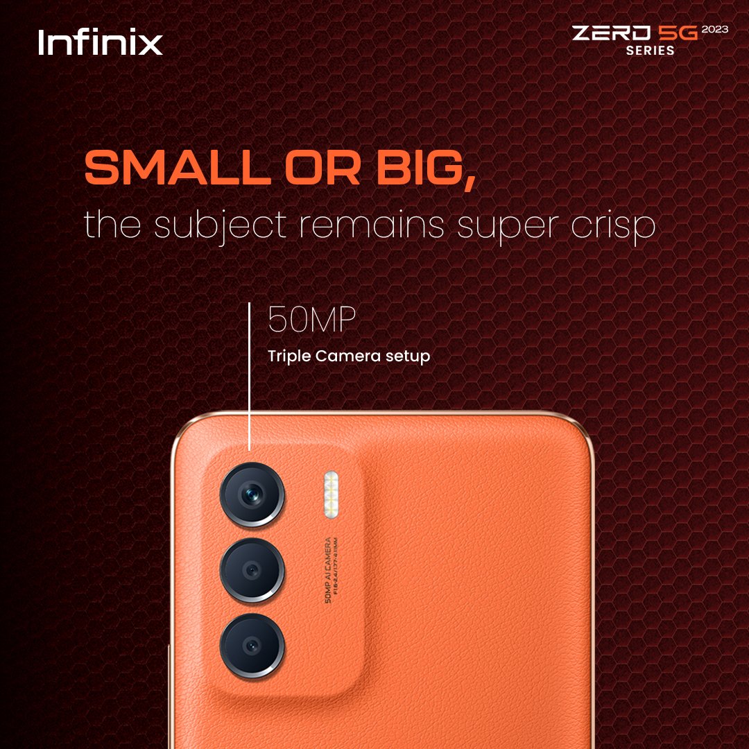 InfinixIndia's tweet photo. Be it an ANT or an elephANT, ZERO 5G 2023’s incredible 50MP Triple Camera ensures they’re captured sharp in rich detail.
The ZERO 5G 2023 series launches on 4th February, only on @Flipkart
#Zero5G2023 #PowerToChangeTheFuture https://t.co/LlKjbtYs63