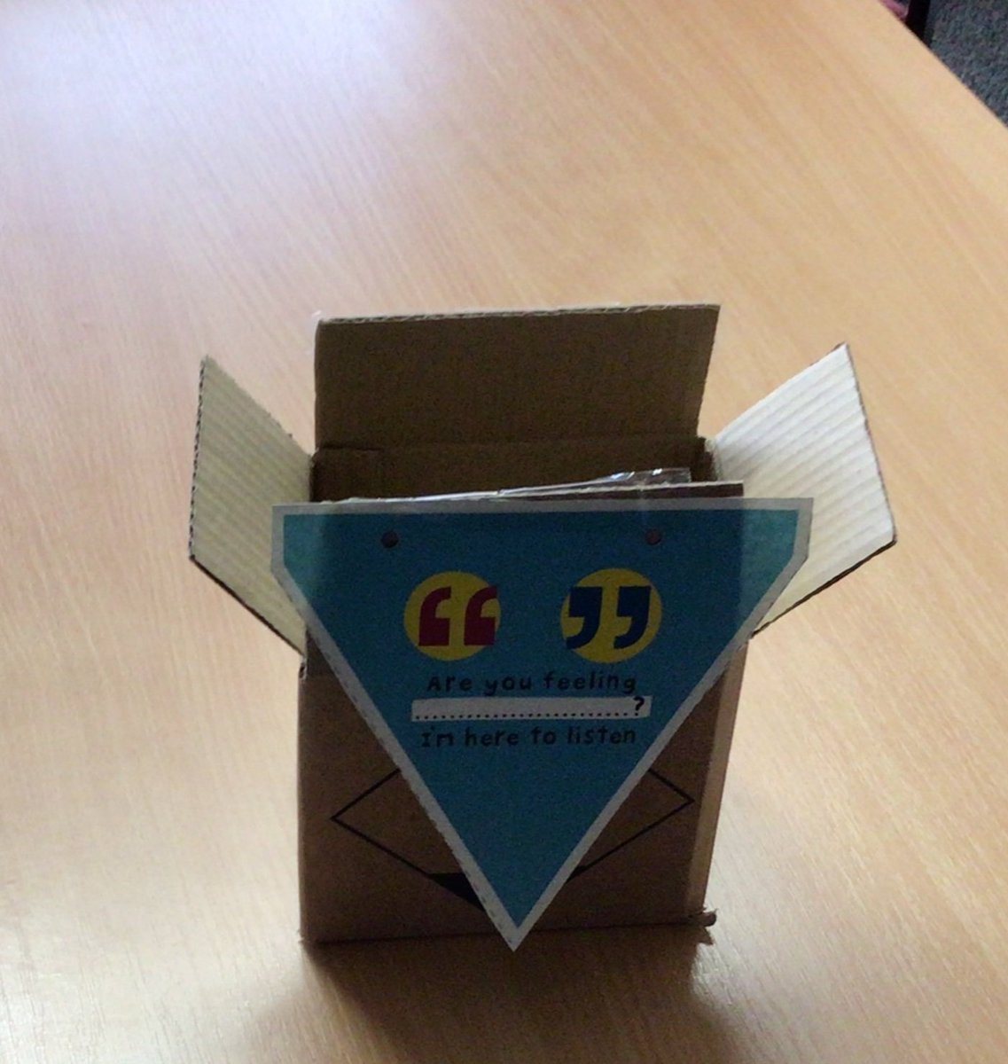 On Time to Talk Day the District Nurses in Bay Cluster <a href="/SwanseabayNHS/">Swansea Bay NHS</a> decided to set up a room where staff could go to speak confidentially about how they are feeling #Wellbeing #supportingcolleagues <a href="/SBUHBWellbeing/">SBUHB Staff Wellbeing Service</a> @PaulaHeycock <a href="/TanyaSpriggs/">Tanya Spriggs</a> <a href="/catheri96542916/">catherine Davies</a> <a href="/katiejo47299024/">katie jones</a>