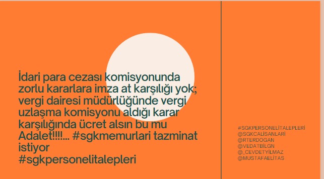 NebiCetincakmak's tweet photo. #SGKPersoneliHakkınıİstiyor https://t.co/J8brOtCvBh