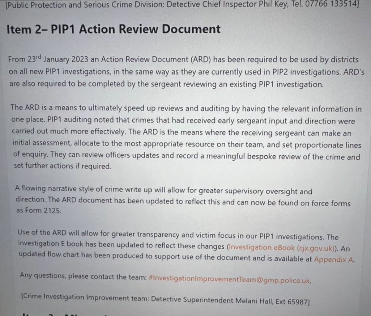 Whistleblowerat's tweet photo. GMP out of Special Measures and Stevo entrusts Melani Hall of PSB infamy to lead his flagship of modernisation 🙄
Disciplined for ⬇️ & ignoring evidence during investigations.
Who said irony was dead? #VictimFocus #Transparency 🤔
https://t.co/1nO3RuRVpk https://t.co/49HWhSACdg
