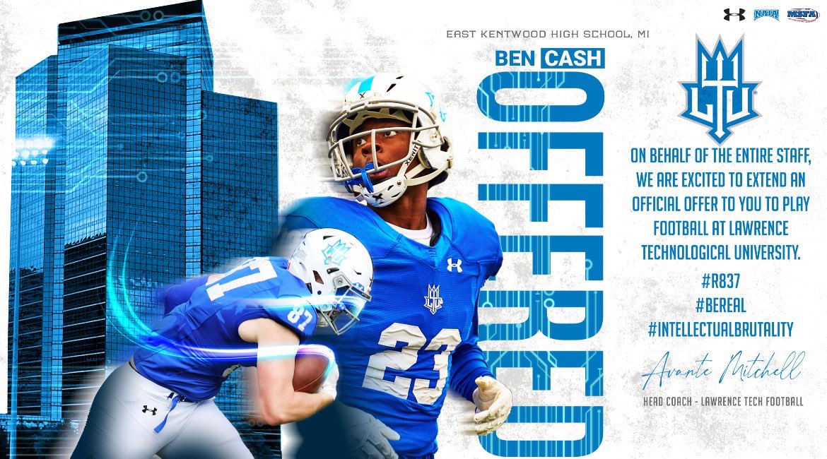 After a Great talk with <a href="/Showtime_CoachP/">Princealex AyoOla</a> I am grateful to receive my first Offer to Lawrence Tech University!!!

@TWilson11
<a href="/CoachWengert/">Kevin Wengert</a> @Jax_Gasaway
<a href="/Sweatt11/">Coach Cam</a>
<a href="/CoachSlud/">Hayden Sluder</a>