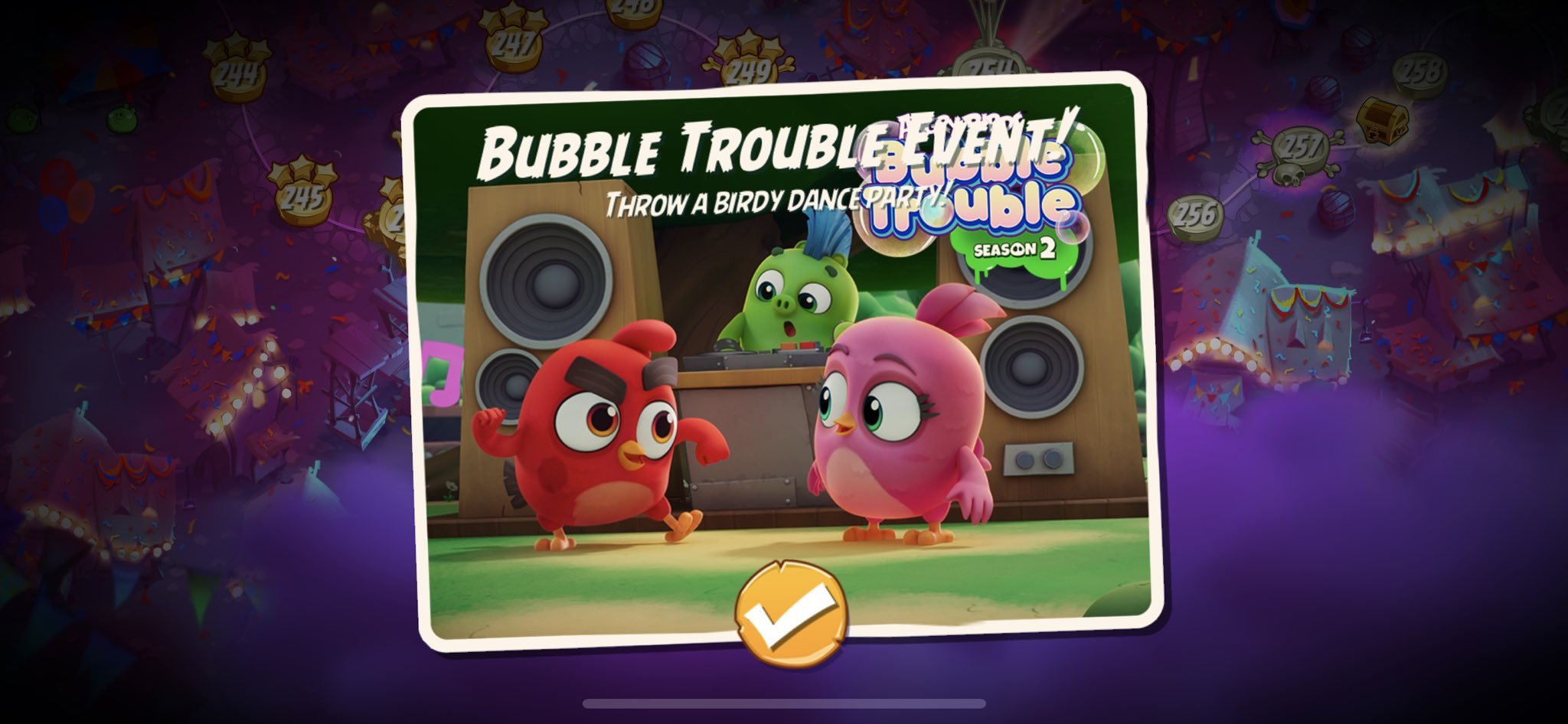 Angry Birds 2 - It's bubbly, it's a fan favorite, and it has triple power!  What is it? 🧐 It's Bubble's Fever! 🧡 During this event, our favorite  orange bird's power is