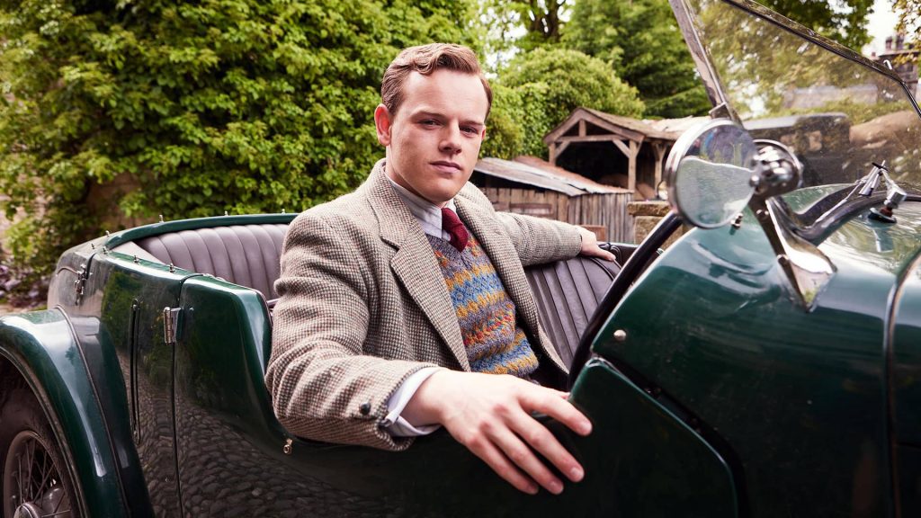 Go #BehindTheScenes with @cal_woodhouse from @masterpiecepbs and find out 🚗the difficulty of driving his new car 🗣his advice for dealing with Siegfried 🐶what it was like working with the animals on set