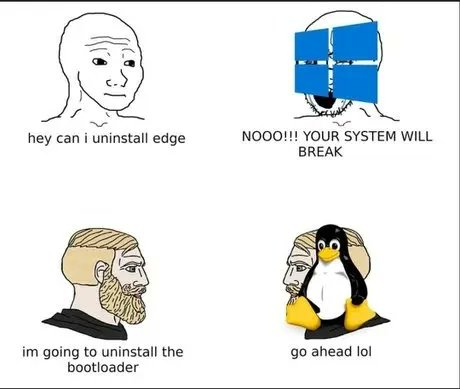 linuxopsys's tweet image. The difference between Linux  and Windows 😎