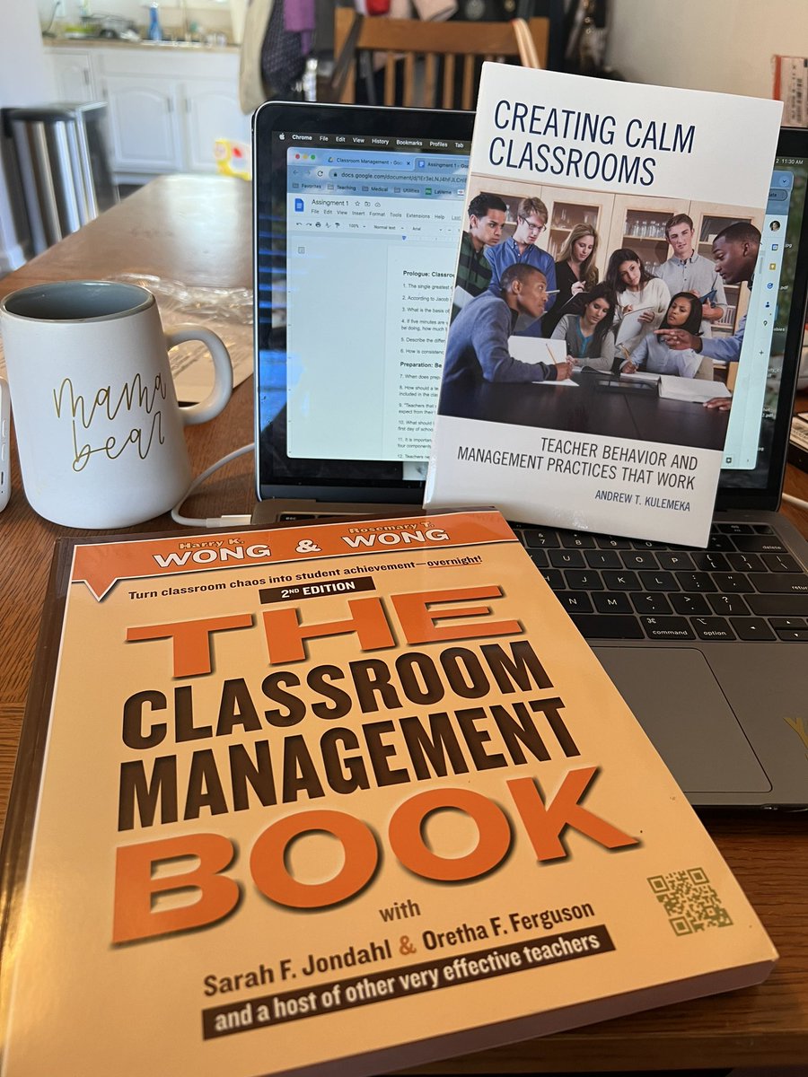Onto the next course! #ClassroomManagement <a href="/ULaVerne/">University of La Verne</a>