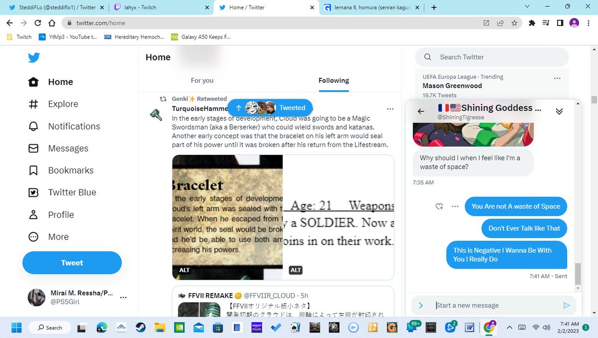 Don't Be This Asshole She Broke Mirai's Heart Twice