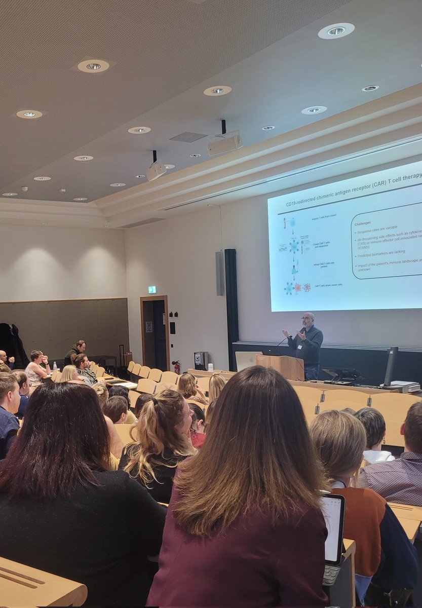 SwissCytometry's tweet photo. Great talk from Burkhard Becher 👏

#scm2023 #swiss #flowcytometry https://t.co/ZoI7eS0ARj