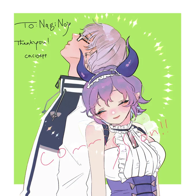 𝗧𝗛𝗔𝗡𝗞 𝗬𝗢𝗨 ᵎᵎᵎ #Commission  #Skeb 