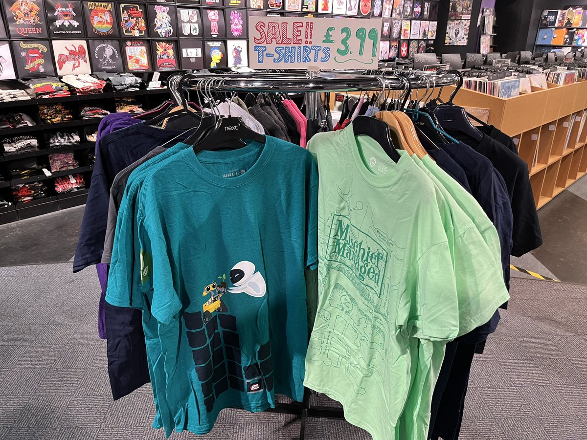 We have a bunch of new sale T-shirts in store ranging from Disney, Marvel, DC and more #popculture