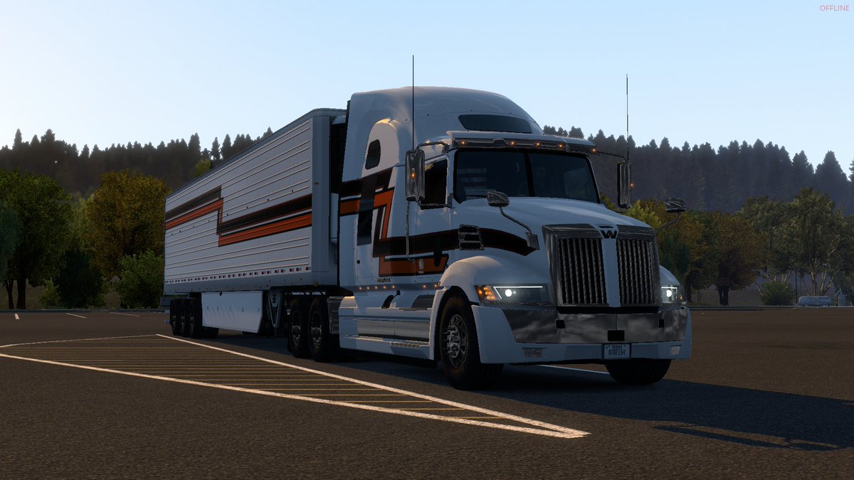 Thank you for 7 years of fun trucking and Happy Birthday ATS and I love the Western Star 5700xe thank you to Western Star and SCS to to bring it to life in ATS 

<a href="/SCSsoftware/">SCS Software</a>
#7YearsofATS 
#BestCommunityEver