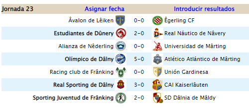 DalniaFutbol's tweet photo. En la B empate a 0 entre los primeros, Alianza frente al Universidad. Se pone 3º el Sporting, que venció 3-0 al CAI. 4º el Atlántico, vapuleado(5-0) por un Olímpico de Dâlny que sube posiciones. Cierra la promoción el Náutico, derrotado 2-0 por Estudiantes
 @Fer_S_B @Oskartxuprz https://t.co/P8tHCK7ao7