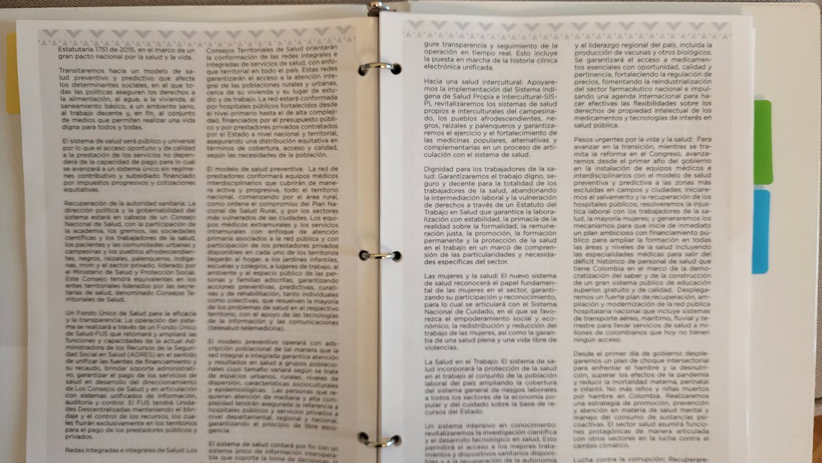Esta es la reforma a la salud inscrita en la registraduria cono nuestro programa de gobierno.

Por esta reforma votaron 11.500.000 colonbianos y colombianas.

Les vamos a cumplir.
