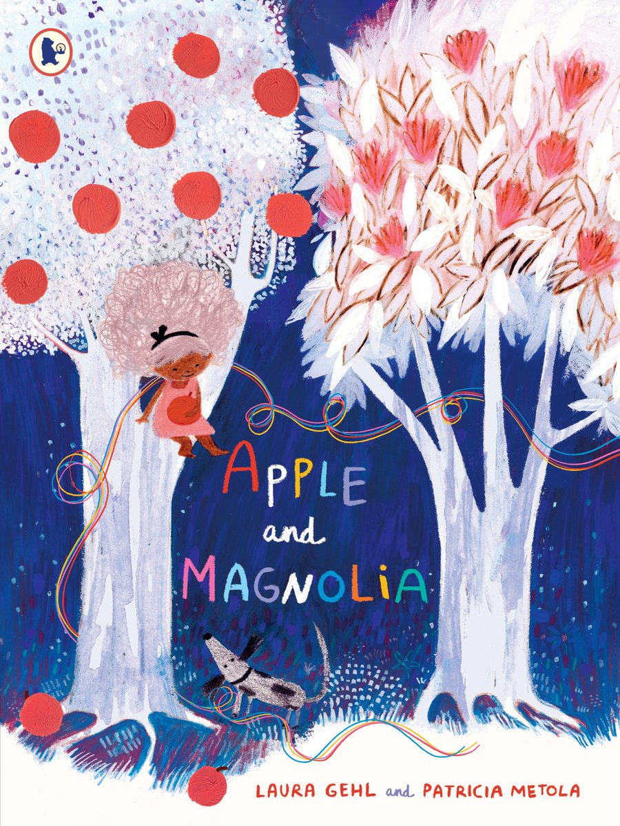In APPLE AND MAGNOLIA, Britta learns that unusual friendships are the most powerful of all. A lyrical and stunningly illustrated story of a young girl's determination to save her two favourite trees 🍎🌸 Out today in paperback from <a href="/AuthorLauraGehl/">Laura Gehl</a> and <a href="/patriciambouzo/">patricia metola</a>