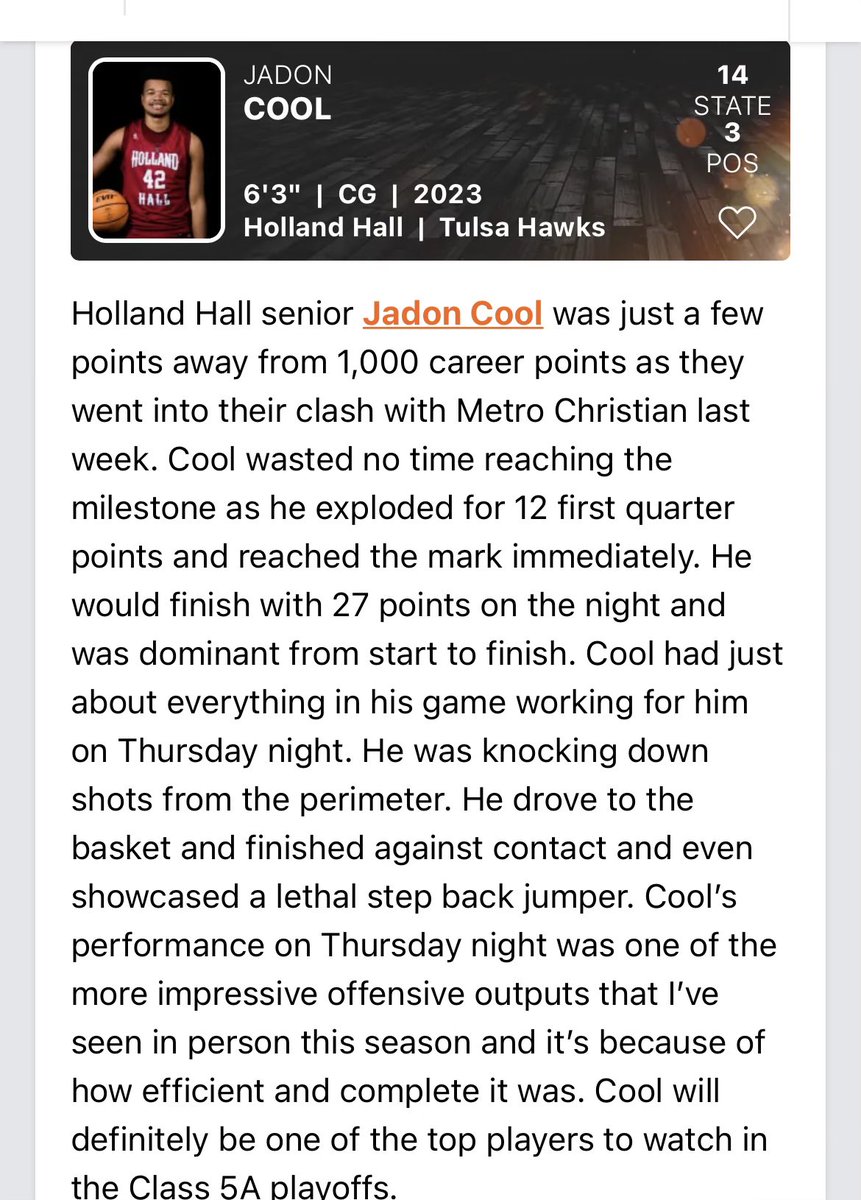 HHDutchBall's tweet photo. Appreciate @PrepHoopsOK covering our guys! They had a great bounce back week!
@jcool4deuce 
@NateMullendore 
@CarterBenton123 
@Dr_JD_Wilson https://t.co/iJhPHsvC8t
