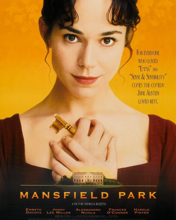 Back again #PatriciaRozema fans? Yes, you are! Today at 1 pm is a screening of #MansfieldPark at #SpeedCinema. Rozema’s 1999 adaptation of Mansfield Park was the last of the Austen film wave of the 1990s. Let's dive back into this cult classic. 
🎟 - speedmuseum.org/cinema/mansfie…