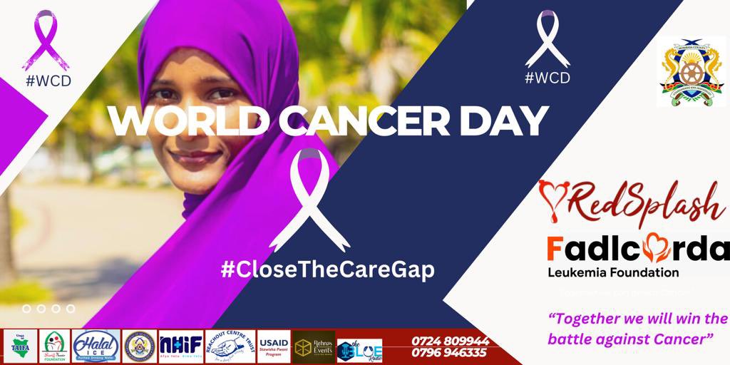 redsplash_kenya's tweet photo. With 1 day to go, we hope you will join us to mark #WorldCancerDay in style.
Walk starts from Tononoka Grounds @ 9:00am. Available:
Free cancer screening
Free tshirts. 
Carry your own water bottles, water shall be provided by Halal Ice.
#CloseTheCareGap https://t.co/ZGCbfv7bxv