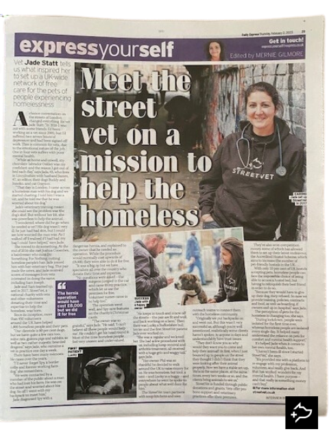 StreetVet tweet media