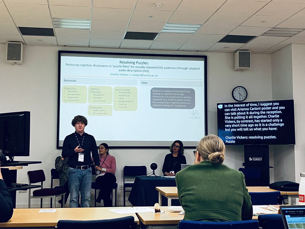 AnnaMJankowska's tweet photo. And now a great session with PhD students from @CTS_Surrey @m_deleanu https://t.co/C72dhqeOmx