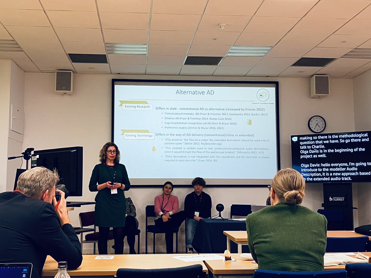 AnnaMJankowska's tweet photo. And now a great session with PhD students from @CTS_Surrey @m_deleanu https://t.co/C72dhqeOmx