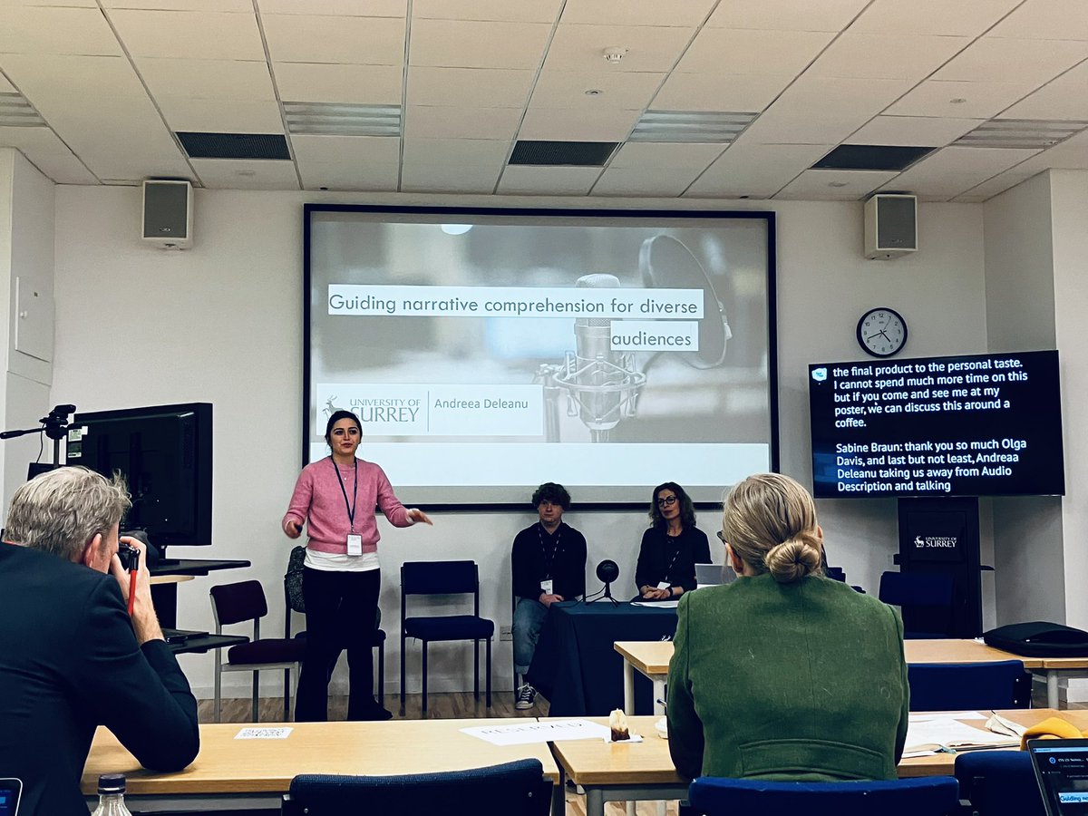 AnnaMJankowska's tweet photo. And now a great session with PhD students from @CTS_Surrey @m_deleanu https://t.co/C72dhqeOmx