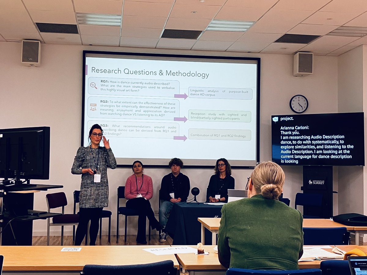 And now a great session with PhD students from <a href="/CTS_Surrey/">CTS Surrey</a> <a href="/m_deleanu/">Andreea Deleanu</a>