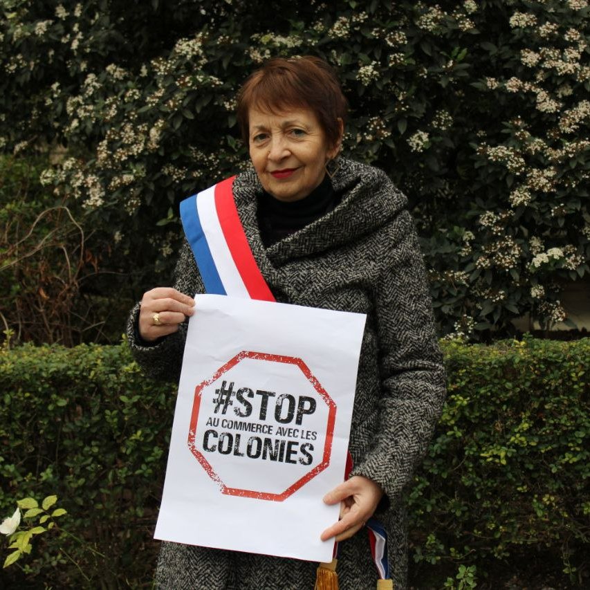 AndreeTaurinya's tweet photo. La colonisation de la Palestine par Israël doit cesser. @EmmanuelMacron doit rappeler à #Netanyahou que l'apartheid est un crime contre l'humanité. STOP au commerce dans l'U.E. de produits issus de ces colonies ! Signez la pétition sur https://t.co/dyQH8mdgOr https://t.co/kJ4uUbh1wT