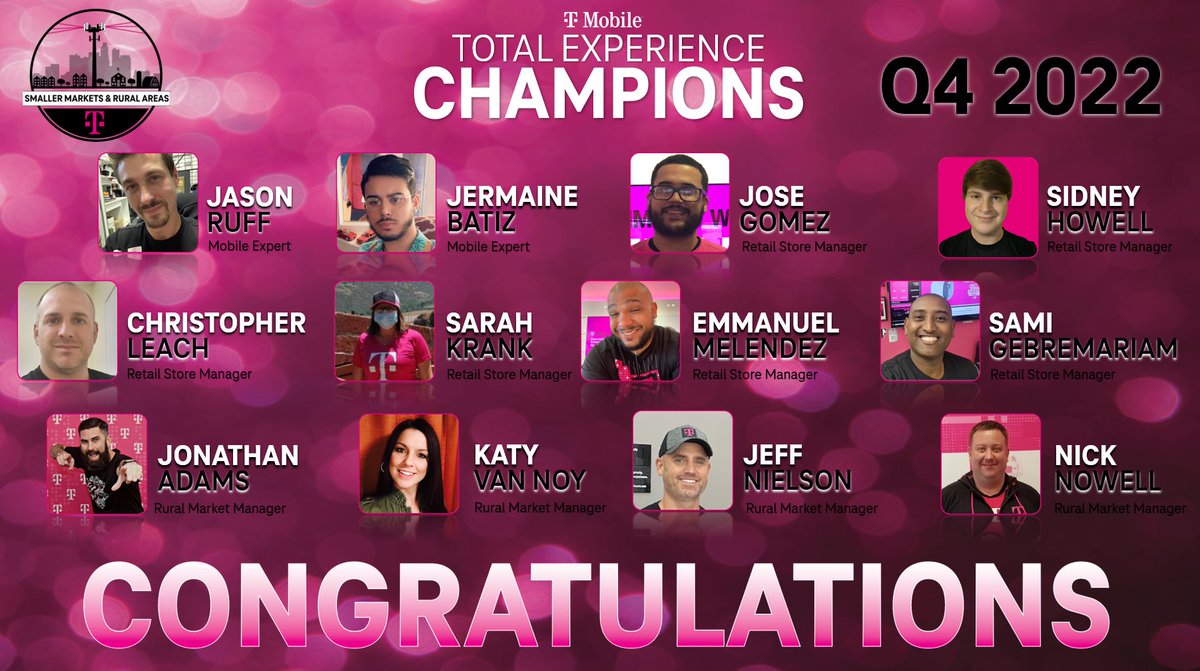 JohnStevens_'s tweet photo. Congratulations are in order for our Total Experience Champions! Thank you for creating outstanding customer experiences and supporting SMRA! #KeepinItRural #SMRA https://t.co/xZG2Gn192T
