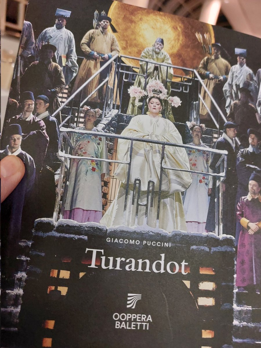 PirkkoYlisela's tweet image. #ooppera -kauteni käynnistää #Turandot joka on herättänyt paljon keskustelua @hsfi arvion jälkeen. Loppuunmyydyt näytökset kertovat monen haluavan itse kuulla ja nähdä esityksen. 
Sitä #nessundorma odotellessa 👍
@oopperabaletti #puccini #kulttuuri